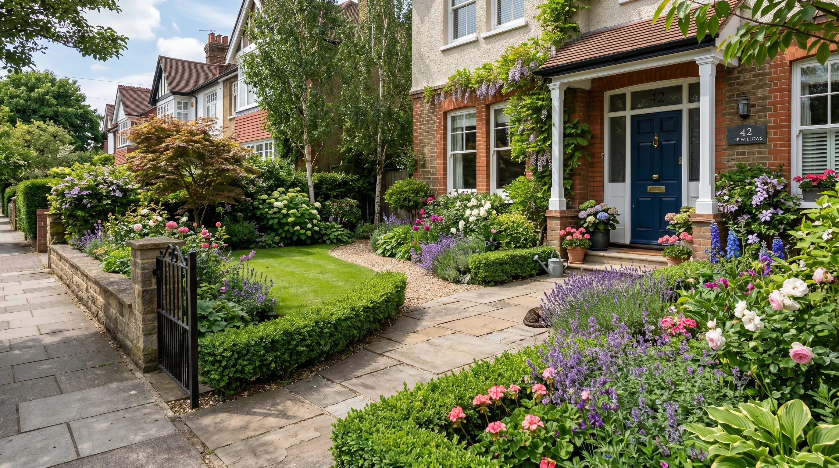 Repeated Plant Rhythm Across the Front